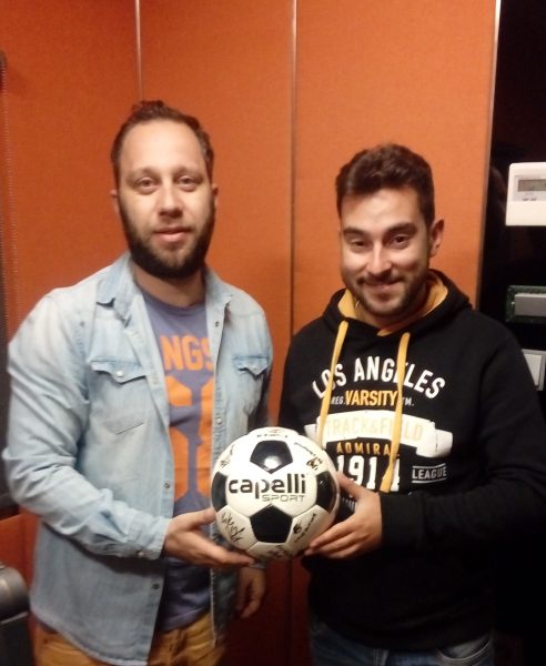 Ο τυχερός του διαγωνισμού για την μπάλα Capelli με τις υπογραφές των παικτών της Παναχαϊκής!