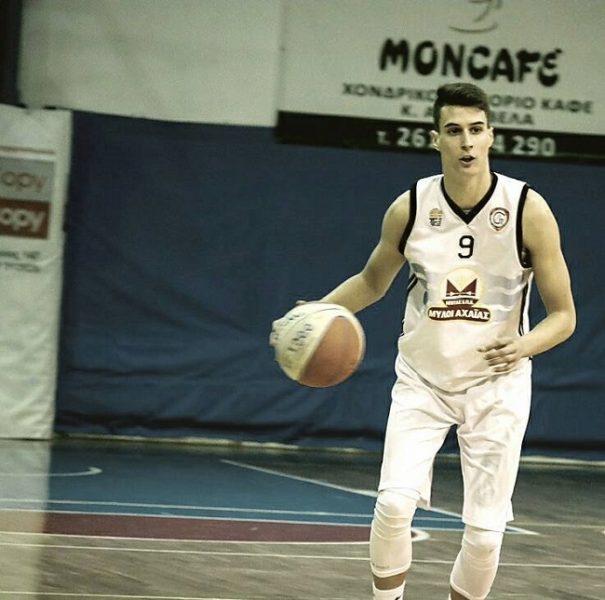 Διονύσης Πολυδωρόπουλος: Θα συνδυάσει μπάσκετ και σπουδές στο Αίγιο!