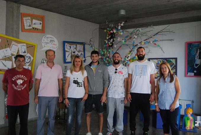Ο Απόλλων Carna επισκέφτηκε τα Αρσάκεια Σχολεία για την ημέρα του αθλητισμού