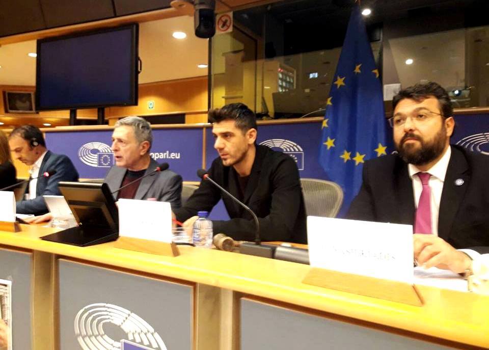 Κώστας Κατσουράνης στο Ευρωκοινοβούλιο: "Να ξυπνήσουμε την πόλη και η ομάδα να χρηματοδοτείται από αυτήν"! (vid)