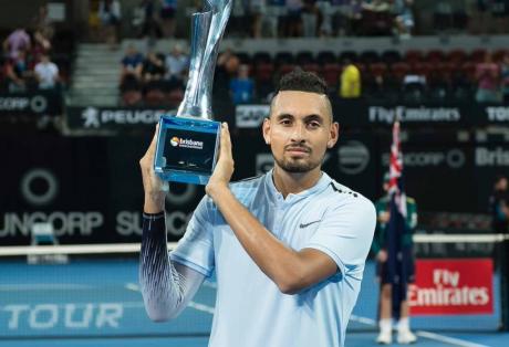 Τένις: Ο Κύργιος κατέκτησε το τρόπαιο στο Brisbane International