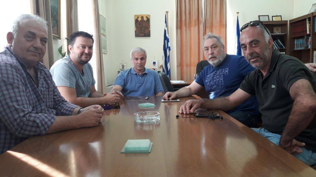 Παναιγιάλειος: Συνάντηση εκπροσώπων της «μελανόλευκης» διοίκησης με το δήμαρχο Αιγιάλειας