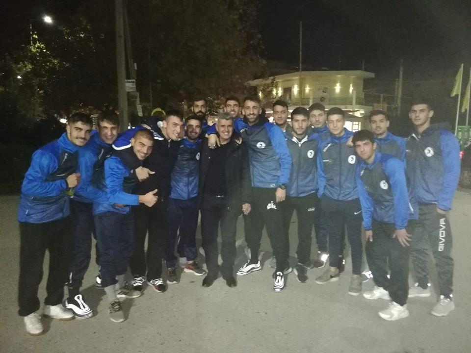 Διαγόρας : Ο Γιώργος Κυριακόπουλος και οι παίκτες αφιέρωσαν την νίκη στον Χρήστο Λούβαρη