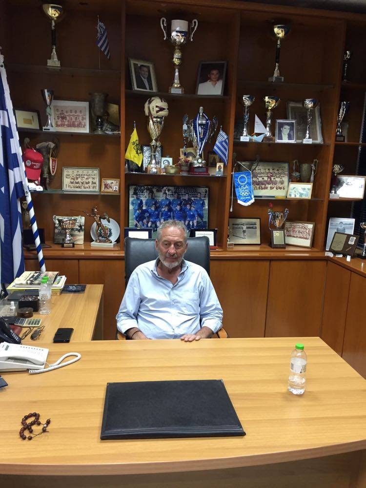 Τάκης Θανόπουλος : Ο μακροβιότερος παράγοντας καθώς συμπλήρωσε 30 χρόνια στην διοίκηση της Θύελλας Πατρών.