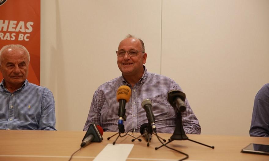 Βαγγέλης Λιόλιος : Ανακοίνωσε την υποψηφιότητα του για την ΕΟΚ και συναντά την Δευτέρα τον Βασιλακόπουλο.