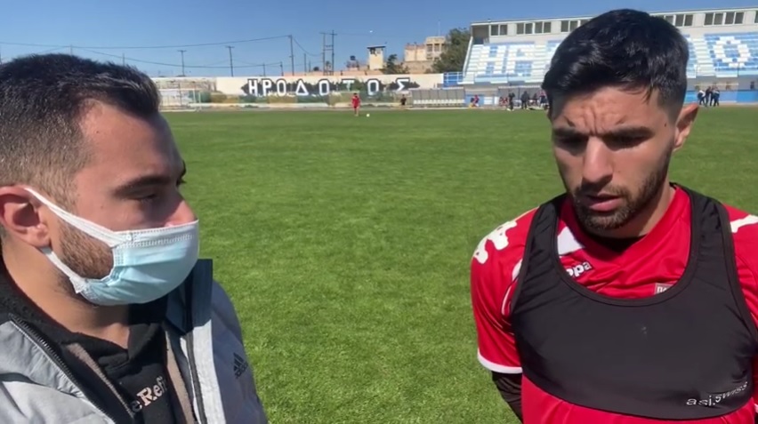 Δημήτρης Ανάκογλου στο sportfmpatras.gr: "Πάντα παίζουμε για τη νίκη" (vid)