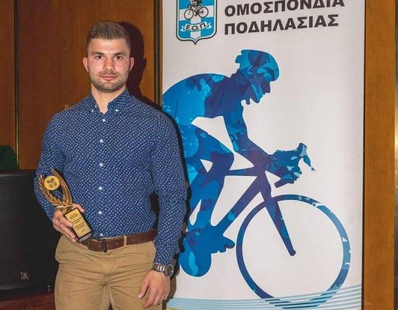 Ο Γ. Καλογερόπουλος του ΠΟΠ στην εθνική ομάδα ποδηλασίας για την Ελβετία