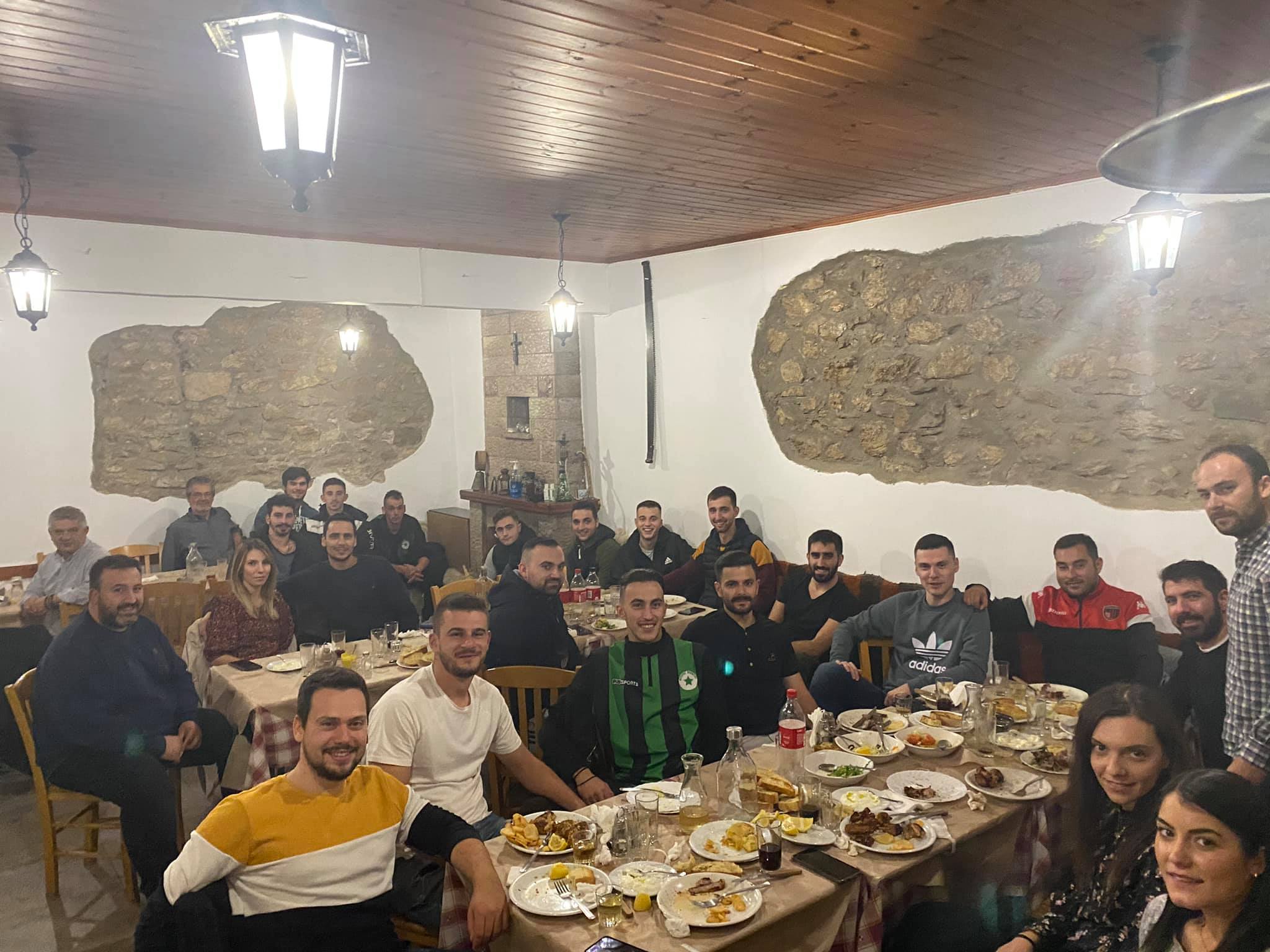 Αστέρας Λεοντίου: Δείπνο πριν τις μάχες σε πρωτάθλημα και κύπελλο