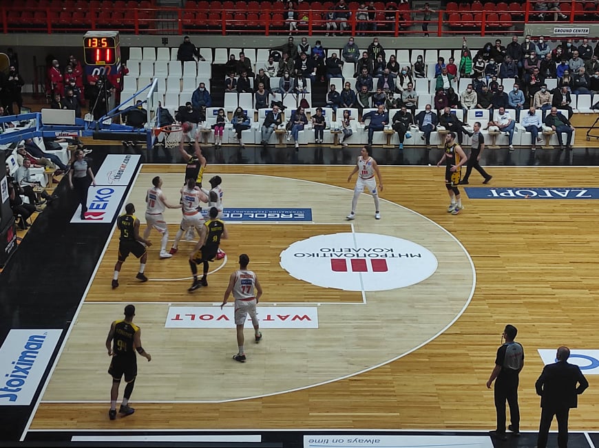 Basketleague: Προμηθέας-ΑΕΚ: 85-89 (ΤΕΛΙΚΟ)