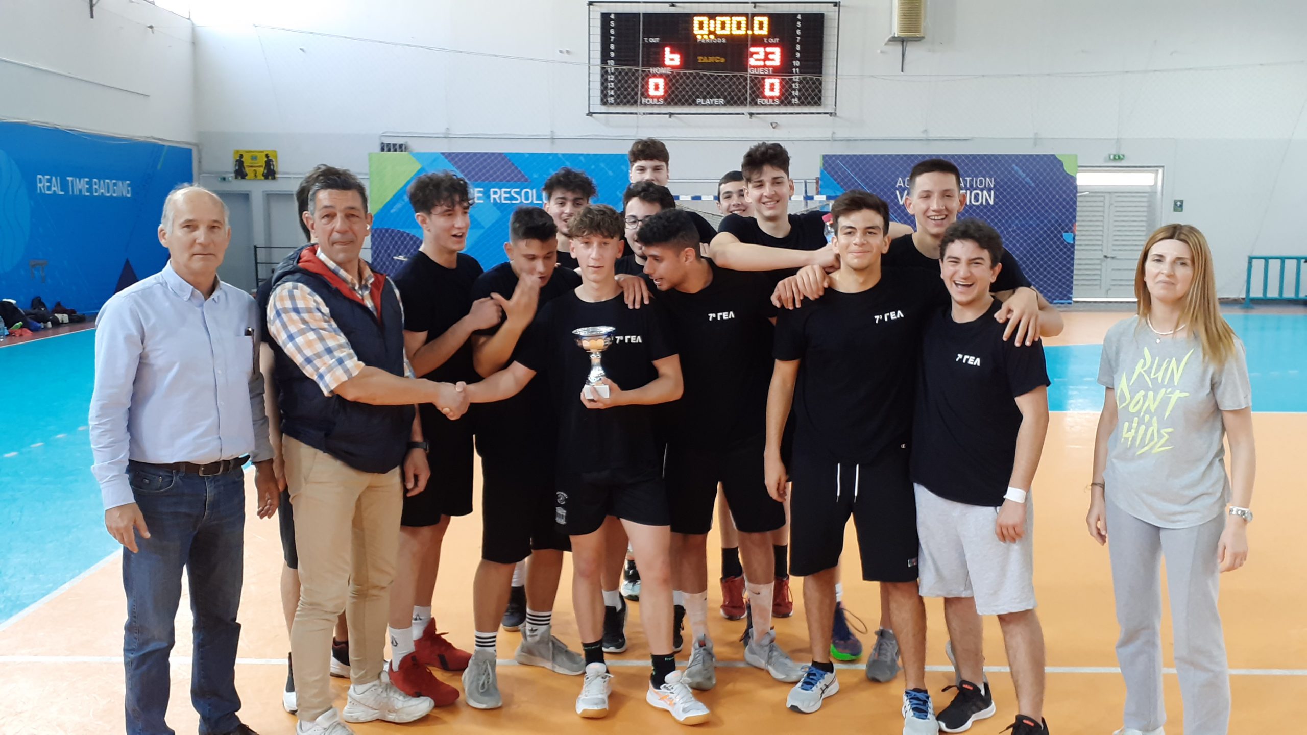To 7o ΓΕΛ Πατρών πρωταθλητής στο σχολικό πρωτάθλημα χάντμπολ Ν. Αχαΐας