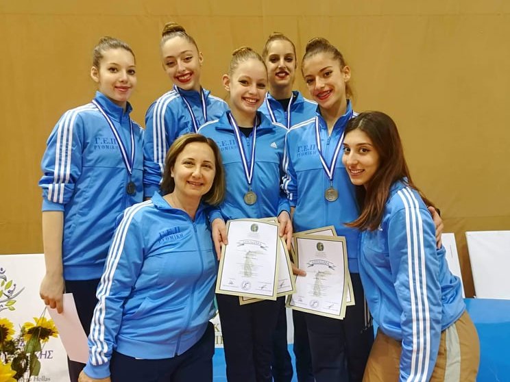 Νέα διάκριση και ασημένιο μετάλλιο για τα κορίτσια της ΓΕ Πάτρας στο πανελλήνιο πρωτάθλημα