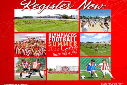 Το Olympiacos Football Summer Camp έρχεται στην Πάτρα!