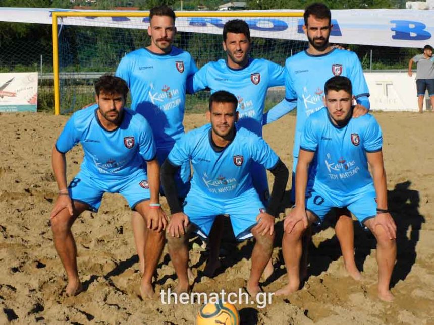 Η Παναχαϊκή 2014 κατέκτησε το 3ο τουρνουά beach soccer Σπύρος Αβράμης (7-6 τη Νάπολη Πατρών)