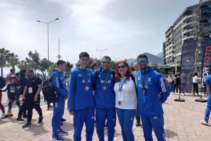 Μετάλλια και για τους τρεις αθλητές της Ολυμπιάδας στην Τουρκία!