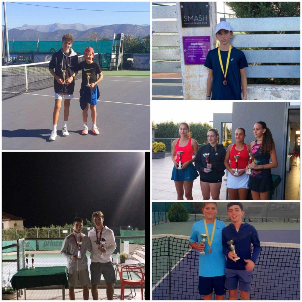 Eπιτυχίες στο Πανελλήνιο πρωτάθλημα τένις για τον Αθλητικό Όμιλο Αντισφαίρισης Πατρών