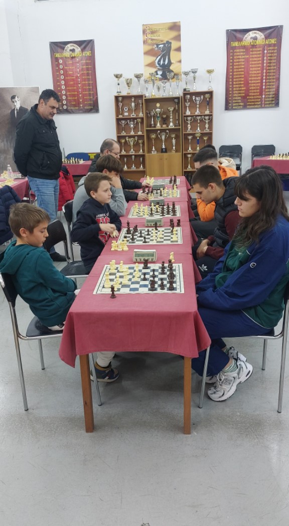 Σκάκι: Στο διασυλλογικό ΑΧΑΙΟΣ 2023 συμμετείχε η Ακαδημία των Σπορ