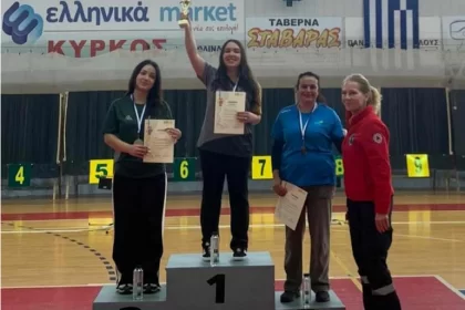 Πρωταθλήτρια Ελλάδας στο σύνθετο τόξο η Πατρινή Αναστασία Αλεξοπούλου