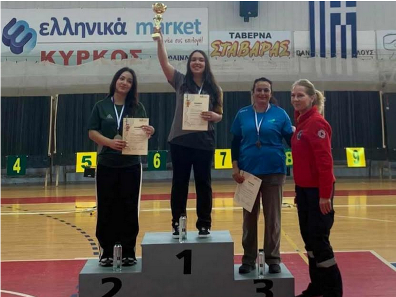 Πρωταθλήτρια Ελλάδας στο σύνθετο τόξο η Πατρινή Αναστασία Αλεξοπούλου