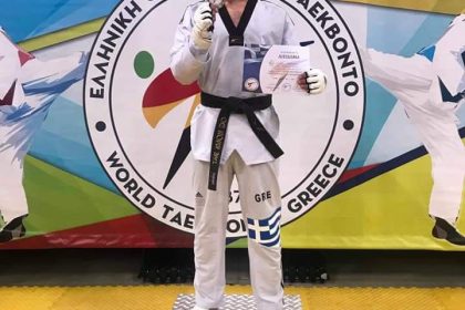 Τάκης Ταπεινός: «Στο πανελλήνιο πρωτάθλημα taekwondo θα συμμετέχω, μετά από τρία χρόνια αποχής, με μοναδικό στόχο το χρυσό μετάλλιο»